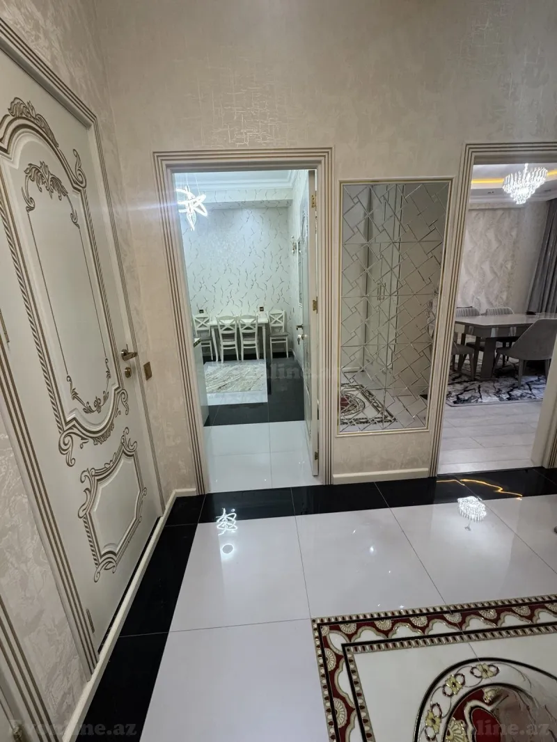 Kirayə verilir 2 otaqlı Mənzil Yeni tikili 90 m² Nəsimi r. - şəkil 7