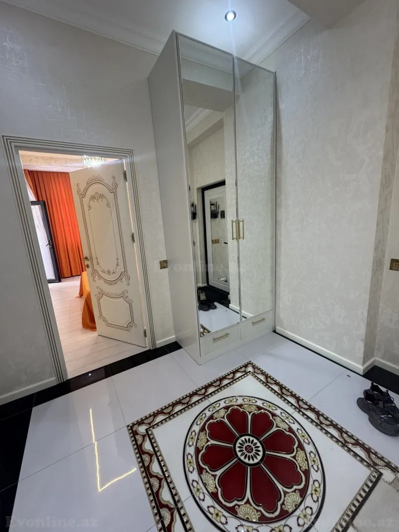 Kirayə verilir 2 otaqlı Mənzil Yeni tikili 90 m² Nəsimi r. - şəkil 8