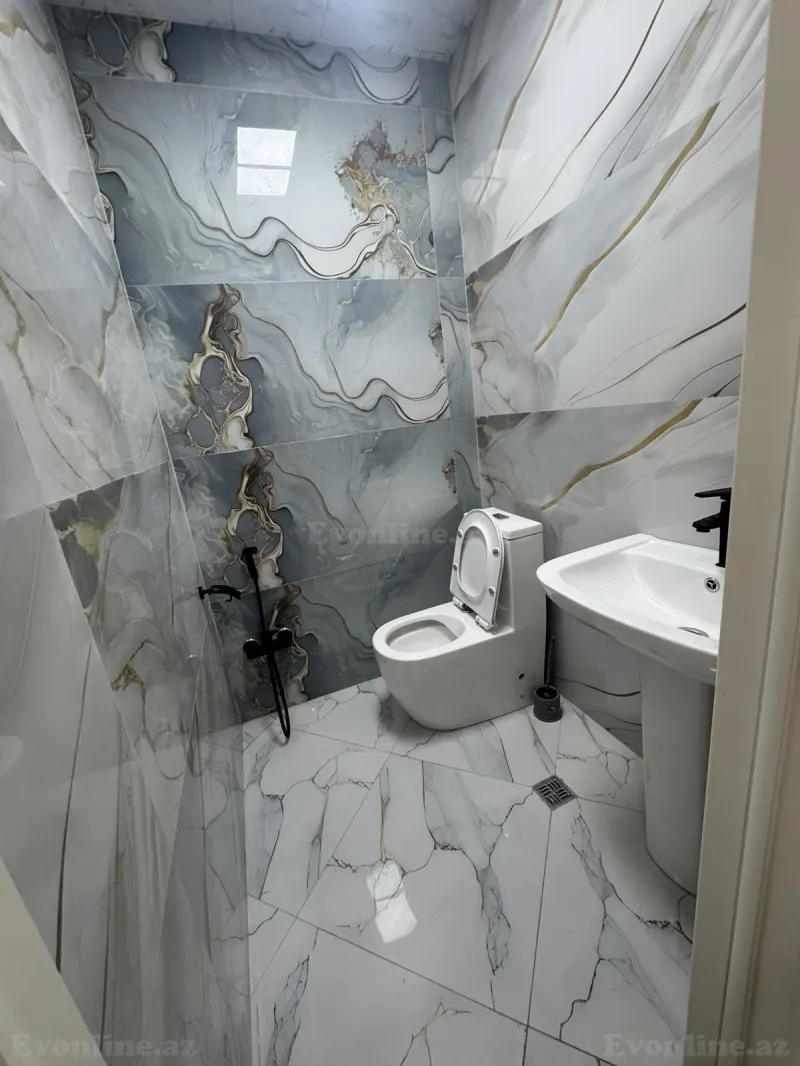 Kirayə verilir 2 otaqlı Mənzil Yeni tikili 90 m² Nəsimi r. - şəkil 9