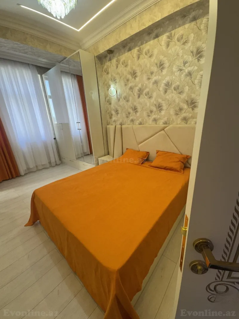 Kirayə verilir 2 otaqlı Mənzil Yeni tikili 90 m² Nəsimi r. - şəkil 12