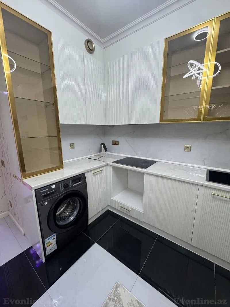Kirayə verilir 2 otaqlı Mənzil Yeni tikili 90 m² Nəsimi r. - şəkil 17