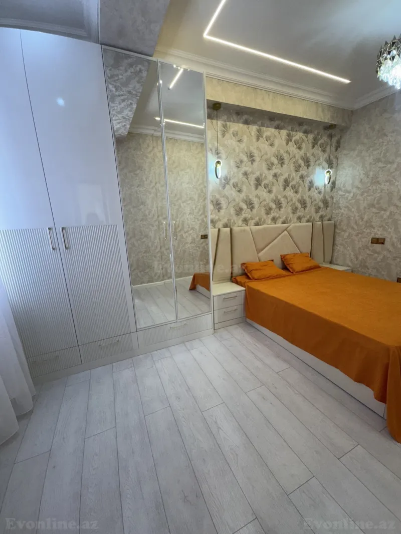 Kirayə verilir 2 otaqlı Mənzil Yeni tikili 90 m² Nəsimi r. - şəkil 21