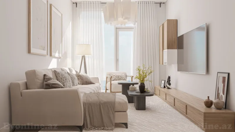Satılır 1 otaqlı Mənzil Yeni tikili 77.9 m² Nardaran - şəkil 13