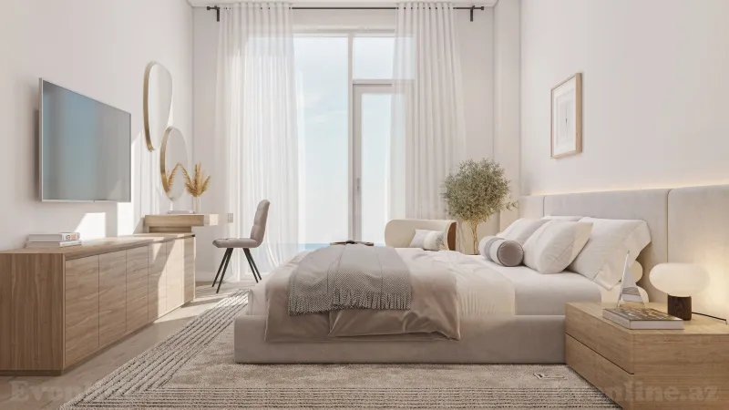 Satılır 1 otaqlı Mənzil Yeni tikili 77.9 m² Nardaran - şəkil 16