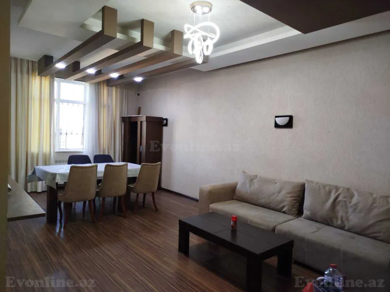 Kirayə verilir 3 otaqlı Mənzil Yeni tikili 120 m² Memar Əcəmi m. - şəkil 2