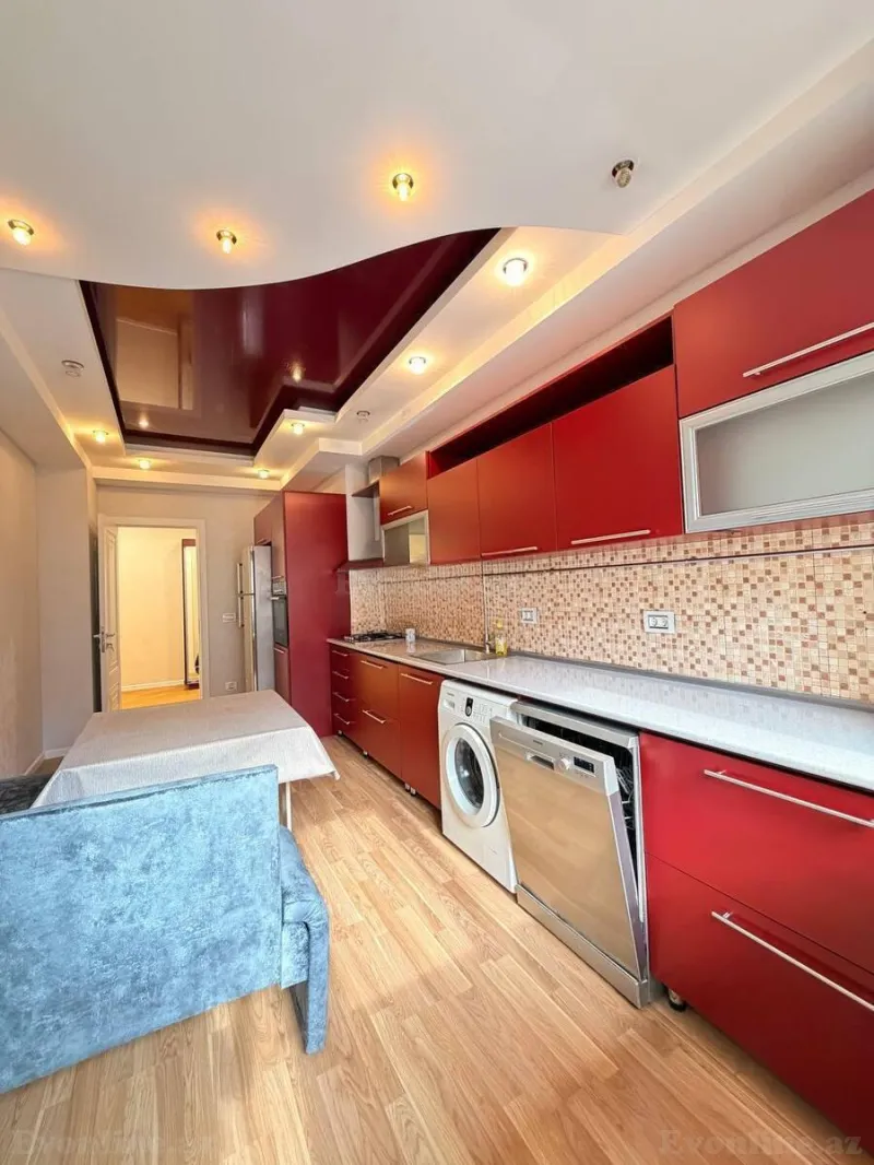 Kirayə verilir 3 otaqlı Mənzil Yeni tikili 130 m² Xətai m. - şəkil 5