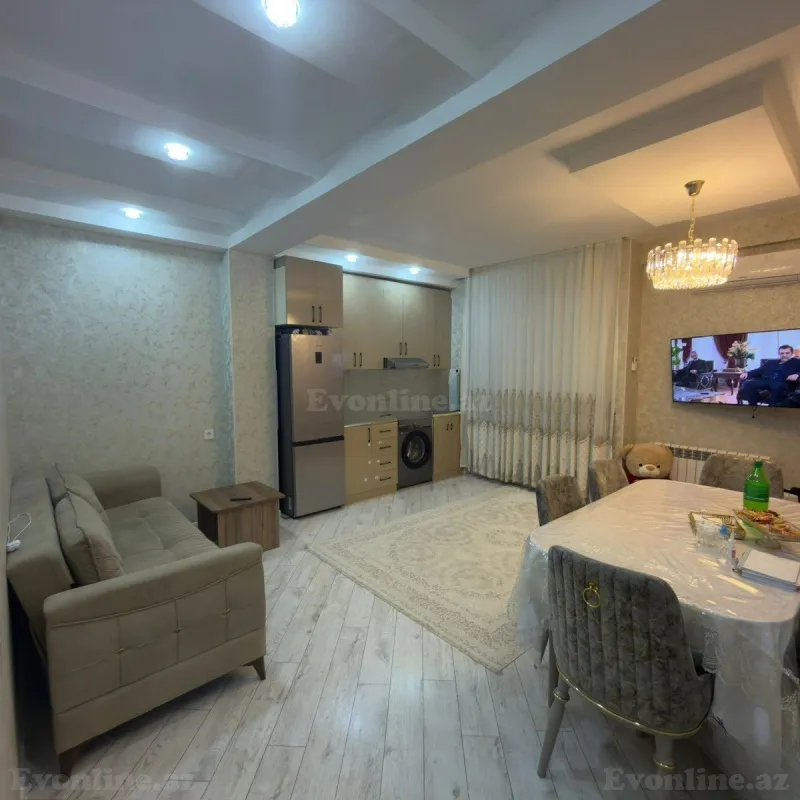 Satılır 2 otaqlı Mənzil Yeni tikili 50 m² Badamdar - şəkil 2
