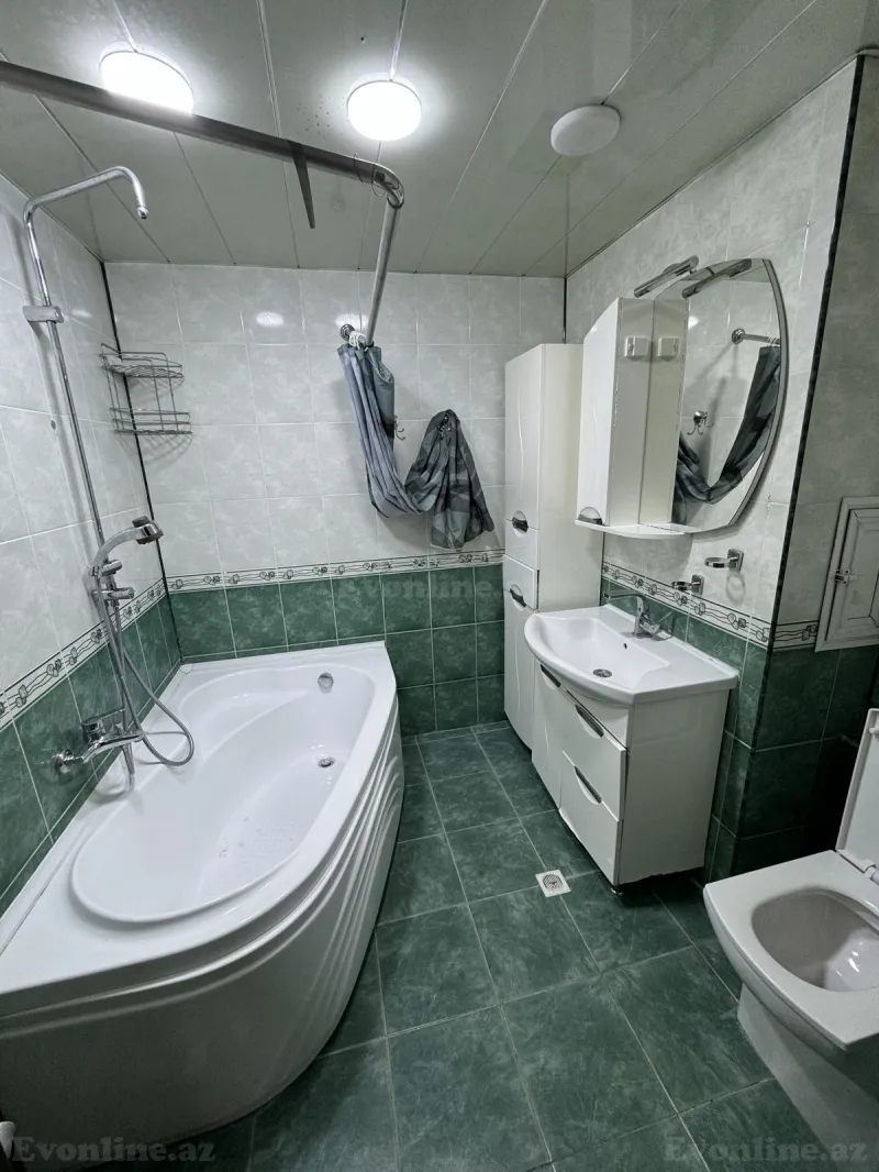 Kirayə verilir 2 otaqlı Mənzil Yeni tikili 80 m² Nəsimi r. - şəkil 6