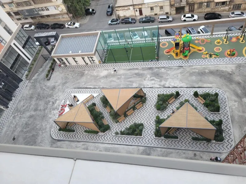 Satılır 2 otaqlı Mənzil Yeni tikili 55 m² Nizami m. - şəkil 2