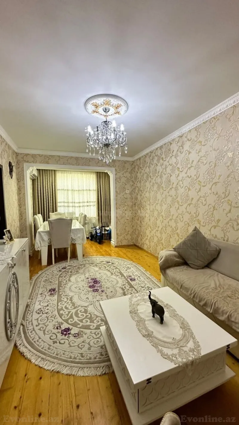 2 otaqlı Mənzil 55 m² Nəsimi r. Satılır