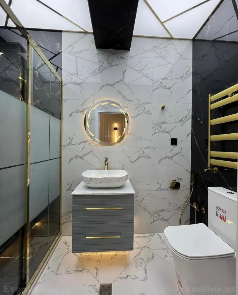 Satılır 3 otaqlı Mənzil Yeni tikili 113 m² İnşaatçılar m. - şəkil 10