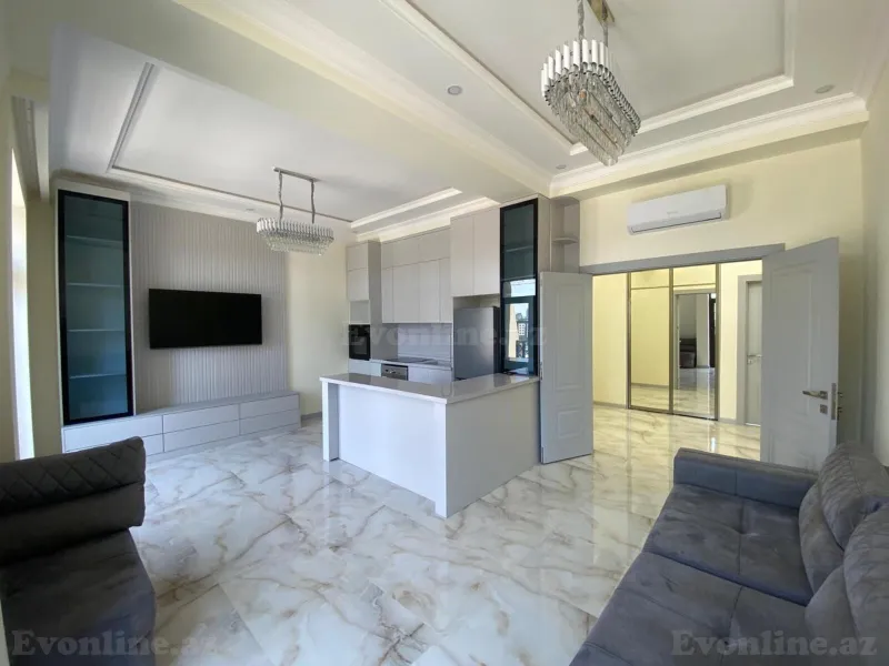Satılır 4 otaqlı Mənzil Yeni tikili 130 m² Xətai r. - şəkil 2