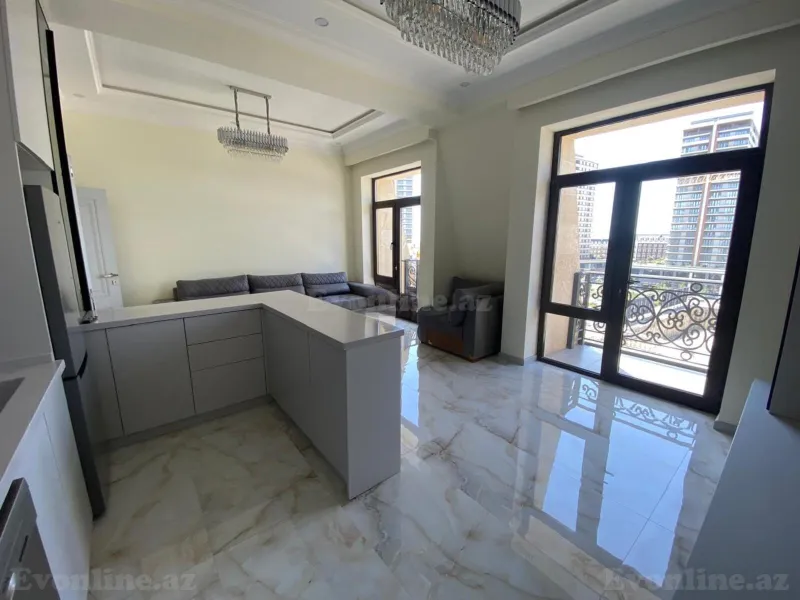 Satılır 4 otaqlı Mənzil Yeni tikili 130 m² Xətai r. - şəkil 4