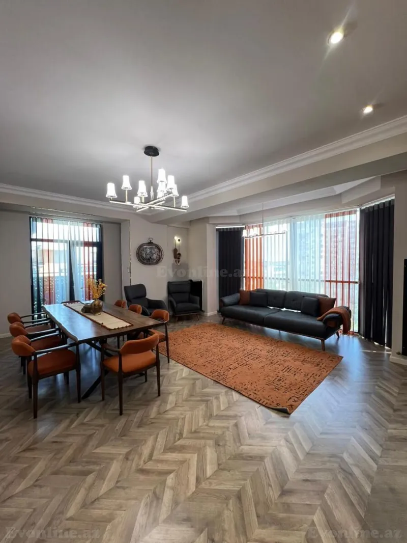 Satılır 3 otaqlı Mənzil Yeni tikili 137 m² 8 Noyabr m. - şəkil 2