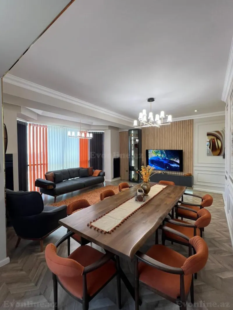 Satılır 3 otaqlı Mənzil Yeni tikili 137 m² 8 Noyabr m. - şəkil 3
