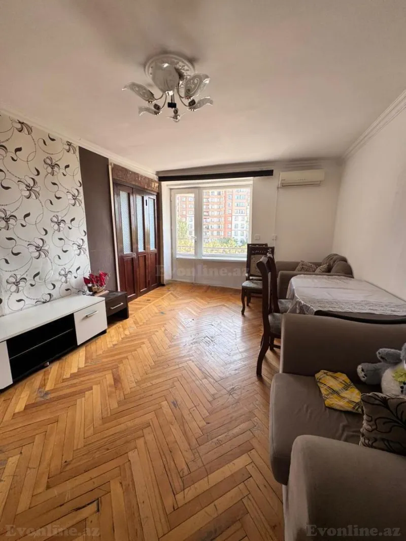 Kirayə verilir 2 otaqlı Mənzil Köhnə tikili 70 m² Elmlər Akademiyası m. - şəkil 2