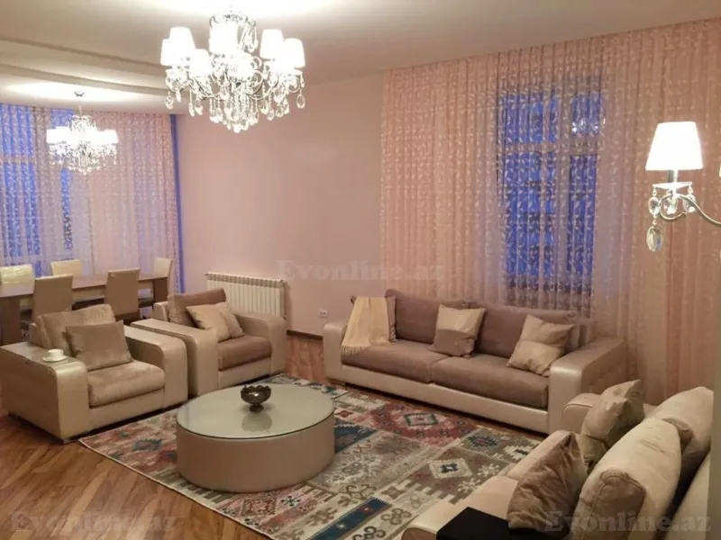 Kirayə verilir 4 otaqlı Mənzil Yeni tikili 180 m² Nizami m.
