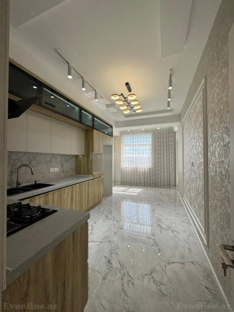 Satılır 3 otaqlı Mənzil Yeni tikili 119 m² Qara Qarayev m. - şəkil 3