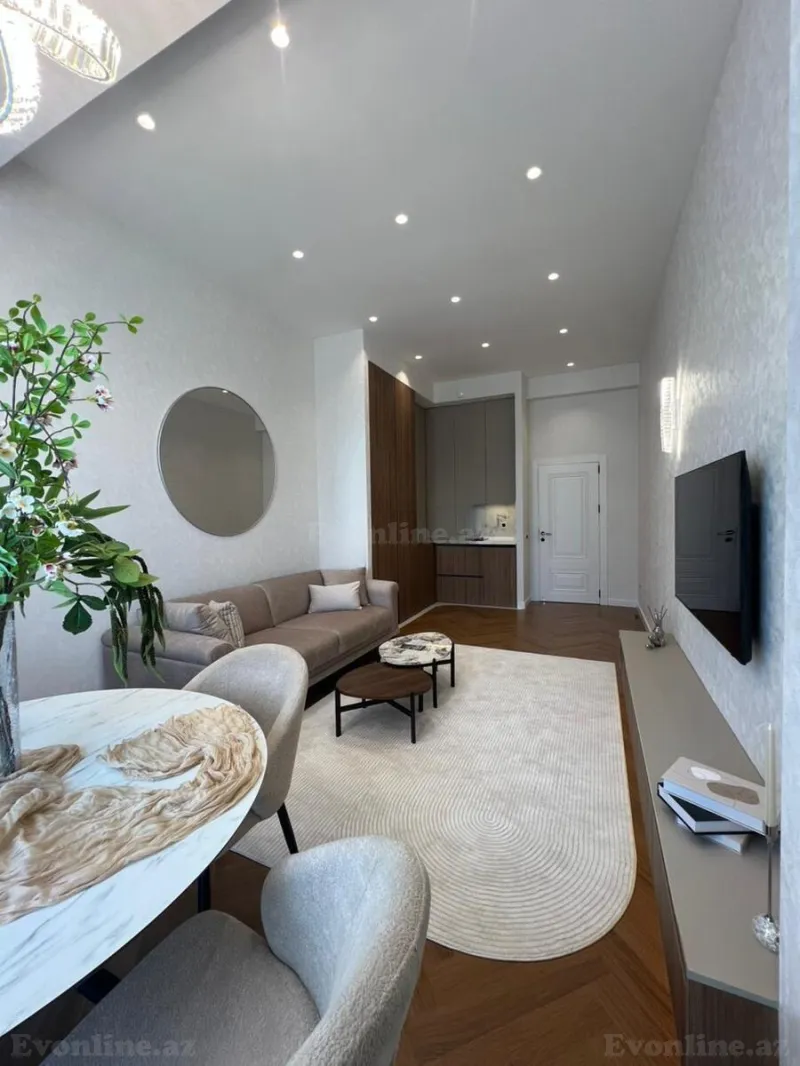 Satılır 2 otaqlı Mənzil Yeni tikili 64 m² Nəsimi r. - şəkil 2