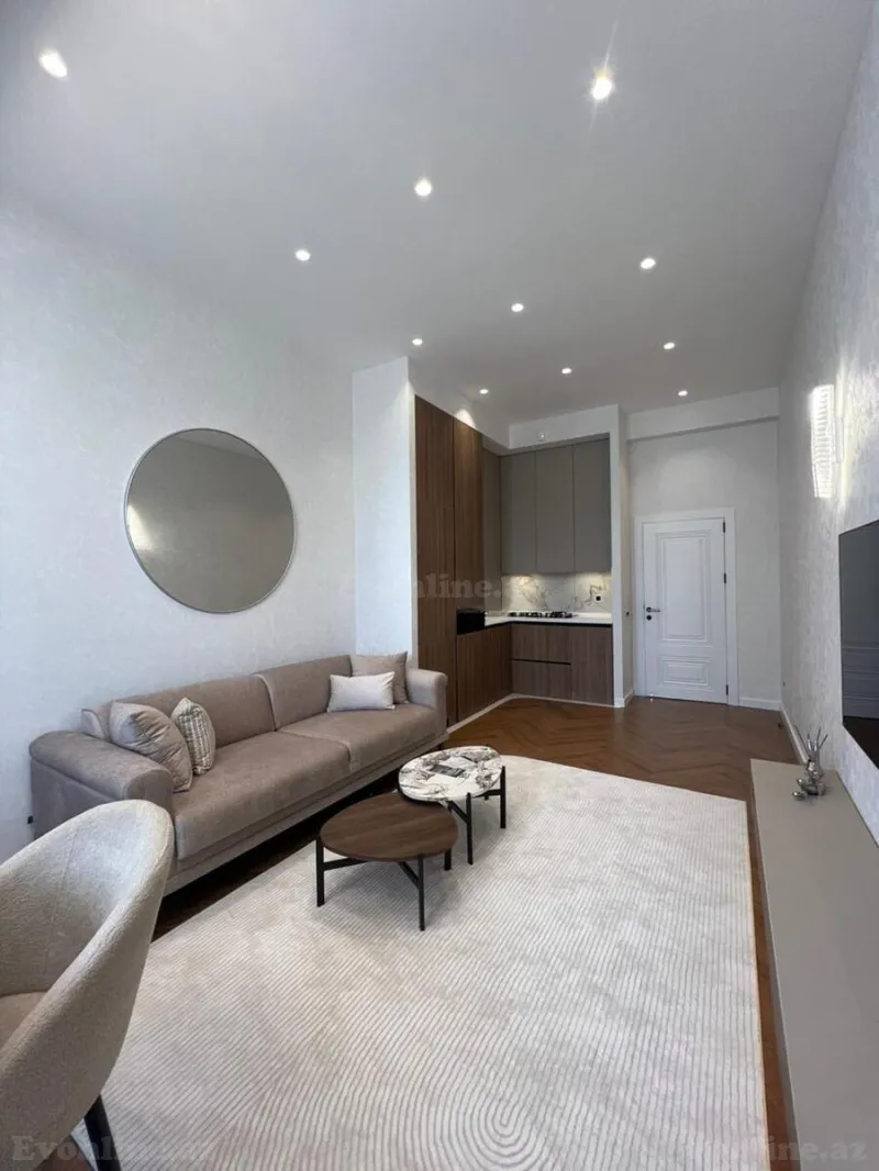Satılır 2 otaqlı Mənzil Yeni tikili 64 m² Nəsimi r. - şəkil 3