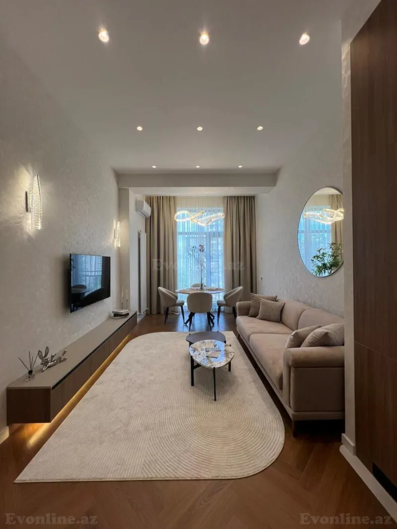 Satılır 2 otaqlı Mənzil Yeni tikili 64 m² Nəsimi r. - şəkil 4