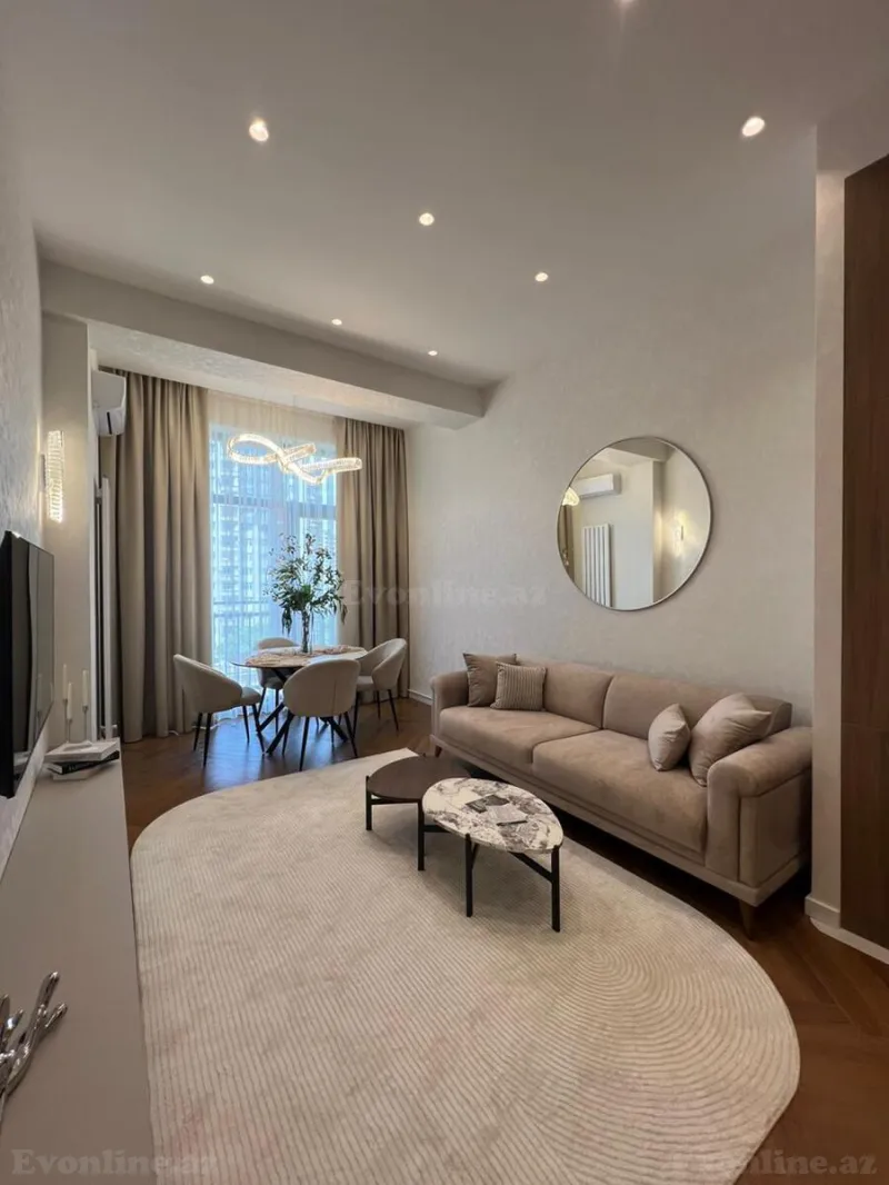 Satılır 2 otaqlı Mənzil Yeni tikili 64 m² Nəsimi r. - şəkil 5