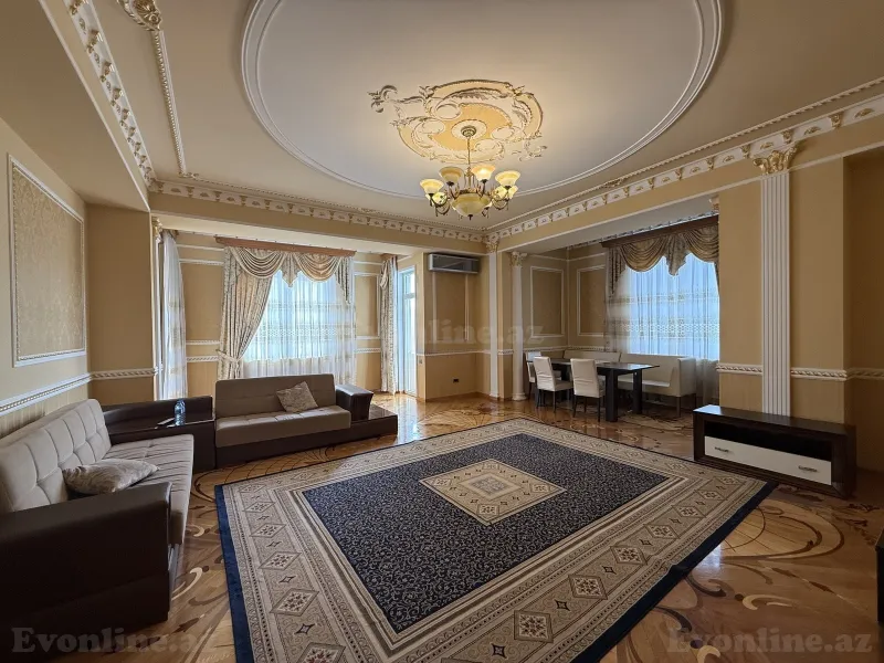 Satılır 4 otaqlı Mənzil Yeni tikili 240 m² Nəsimi r. - şəkil 4