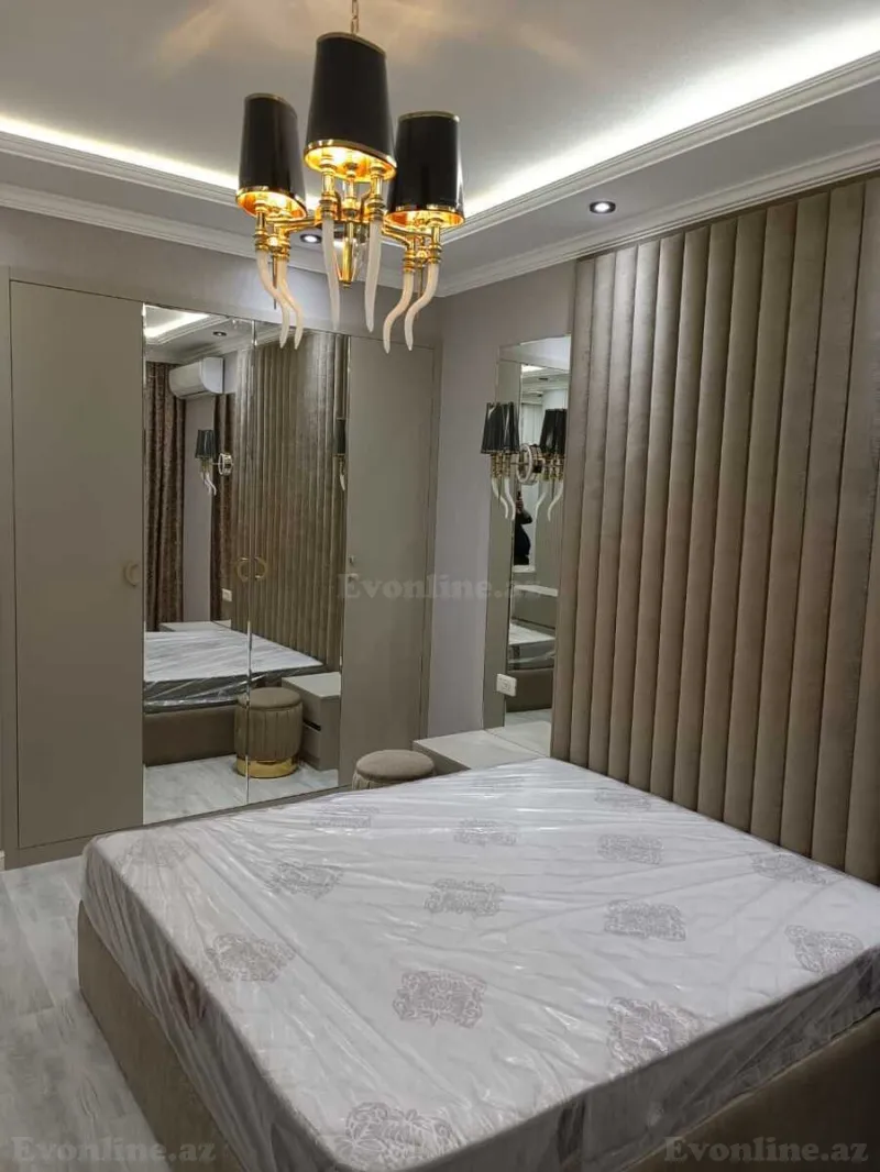 Kirayə verilir 2 otaqlı Mənzil Yeni tikili 105 m² Nəsimi r. - şəkil 2