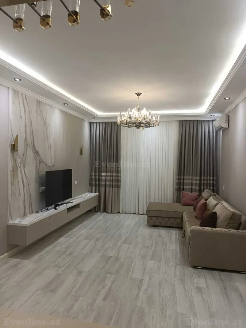 Kirayə verilir 2 otaqlı Mənzil Yeni tikili 105 m² Nəsimi r. - şəkil 4