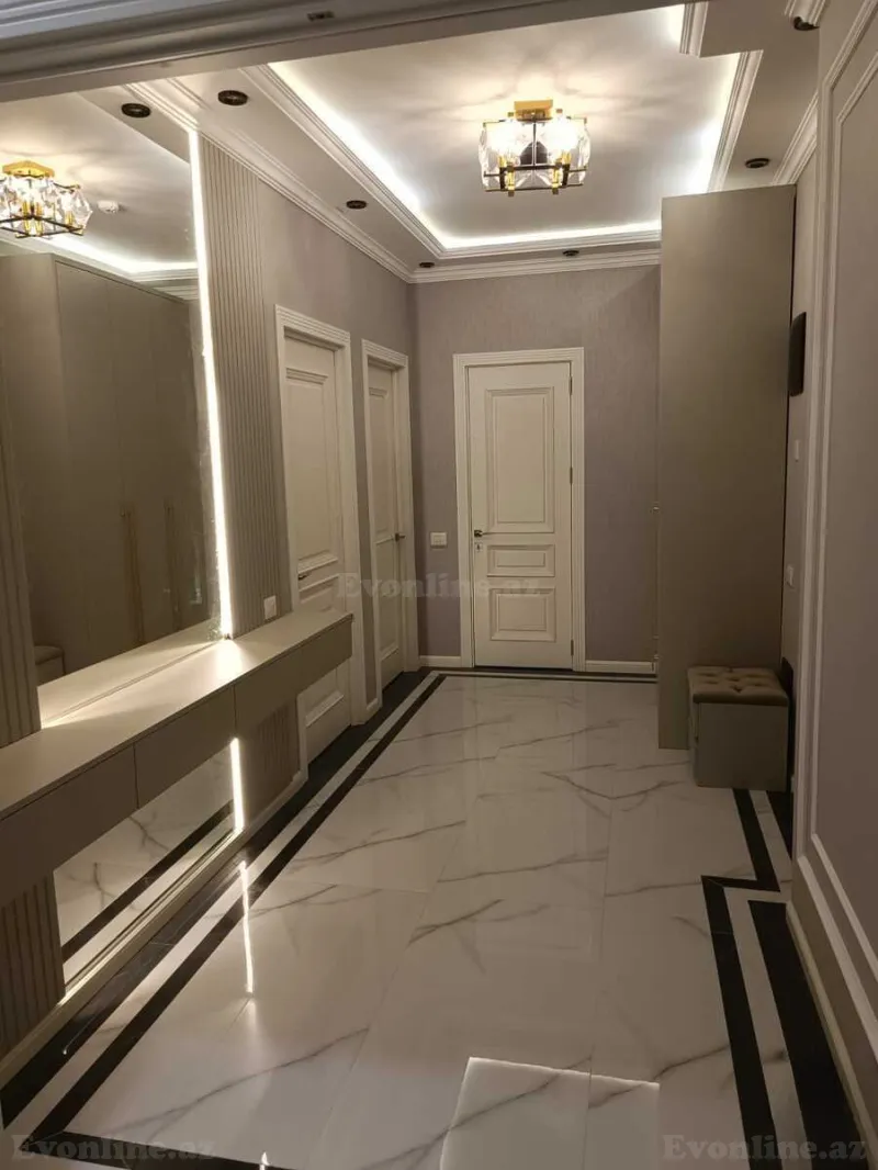 Kirayə verilir 2 otaqlı Mənzil Yeni tikili 105 m² Nəsimi r. - şəkil 8