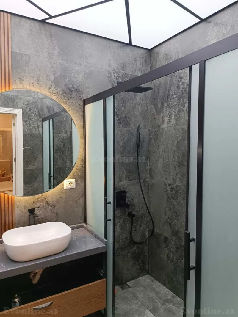 Kirayə verilir 2 otaqlı Mənzil Yeni tikili 105 m² Nəsimi r. - şəkil 9