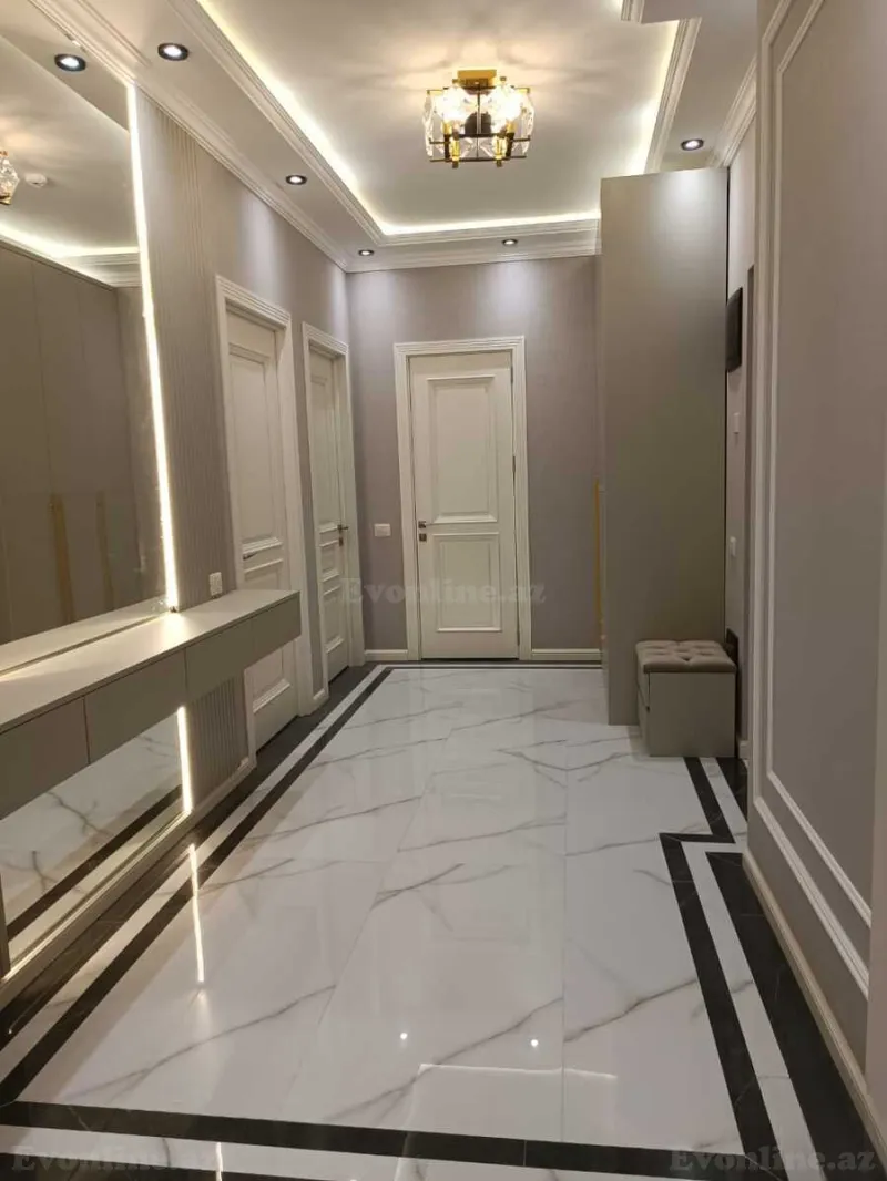 Kirayə verilir 2 otaqlı Mənzil Yeni tikili 105 m² Nəsimi r. - şəkil 10