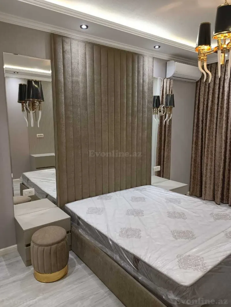 Kirayə verilir 2 otaqlı Mənzil Yeni tikili 105 m² Nəsimi r. - şəkil 12