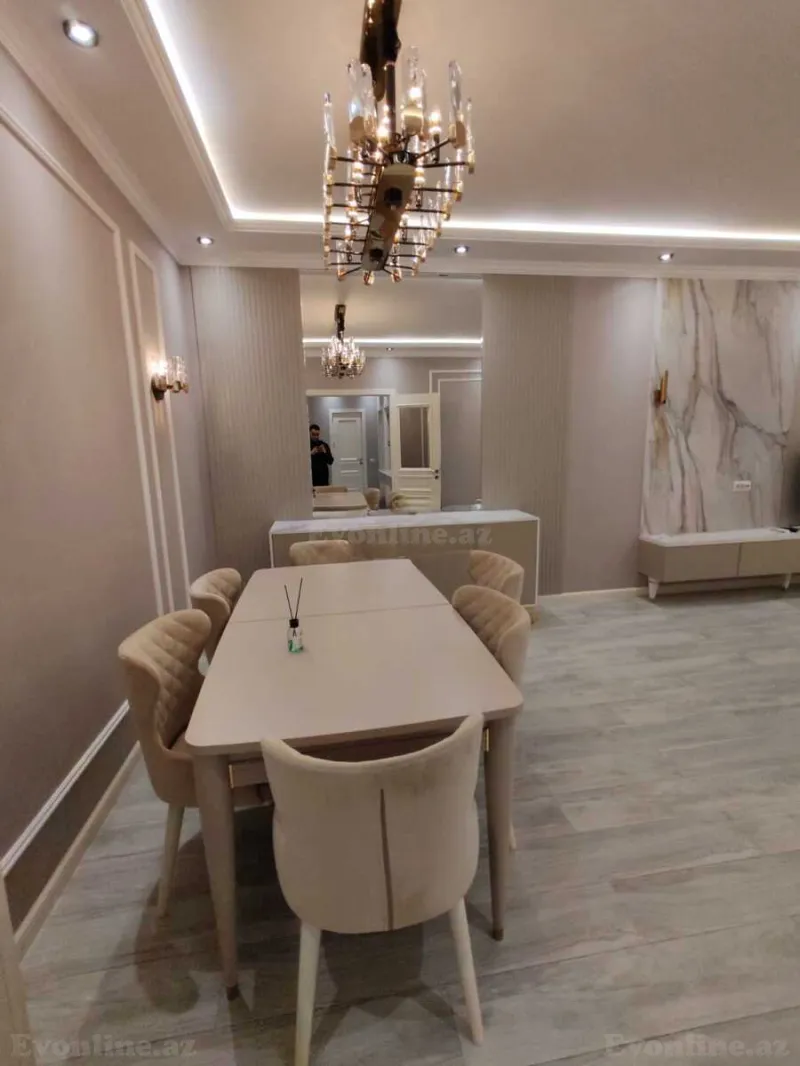 Kirayə verilir 2 otaqlı Mənzil Yeni tikili 105 m² Nəsimi r. - şəkil 15