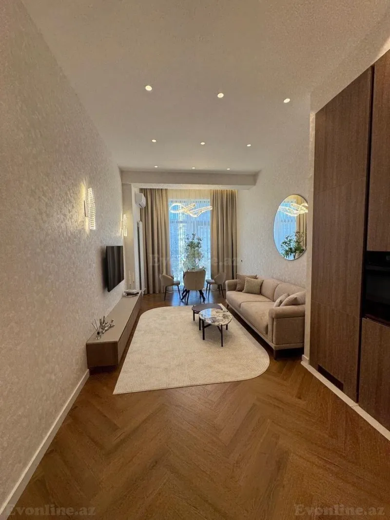 Satılır 2 otaqlı Mənzil Yeni tikili 64 m² Nəsimi r. - şəkil 5