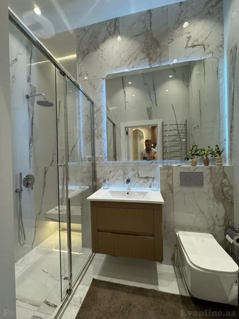Satılır 2 otaqlı Mənzil Yeni tikili 64 m² Nəsimi r. - şəkil 11