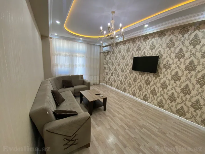 Kirayə verilir 2 otaqlı Mənzil Yeni tikili 90 m² Nərimanov r. - şəkil 11