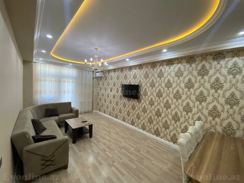 Kirayə verilir 2 otaqlı Mənzil Yeni tikili 90 m² Nərimanov r. - şəkil 12