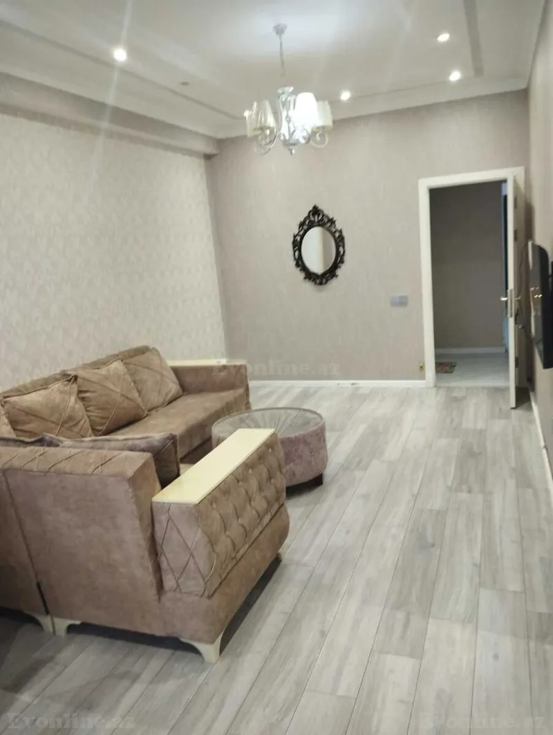 Kirayə verilir 2 otaqlı Mənzil Yeni tikili 60 m² Nəsimi r. - şəkil 2