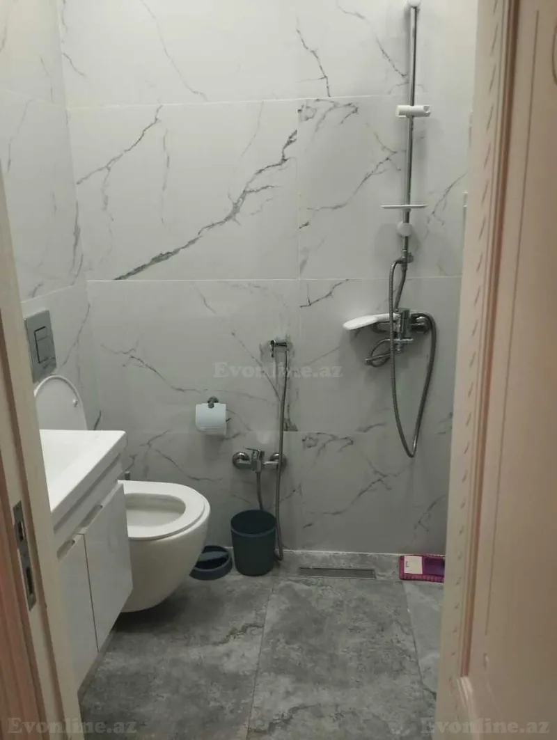 Kirayə verilir 2 otaqlı Mənzil Yeni tikili 60 m² Nəsimi r. - şəkil 8