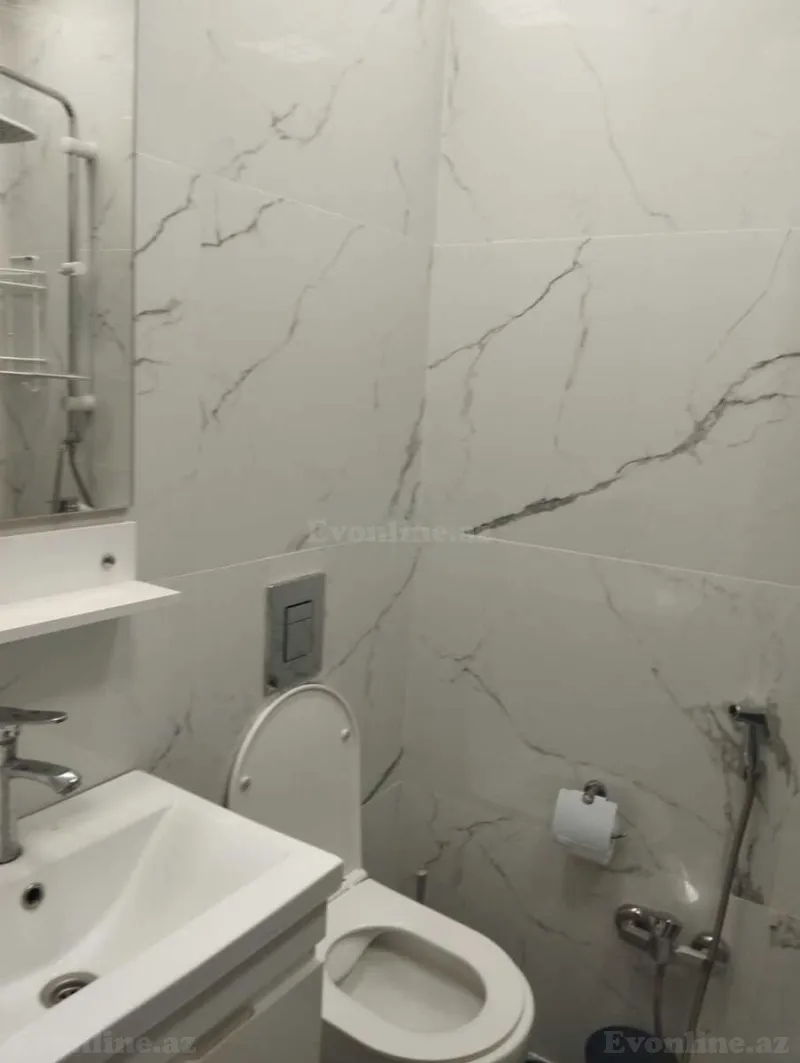 Kirayə verilir 2 otaqlı Mənzil Yeni tikili 60 m² Nəsimi r. - şəkil 10