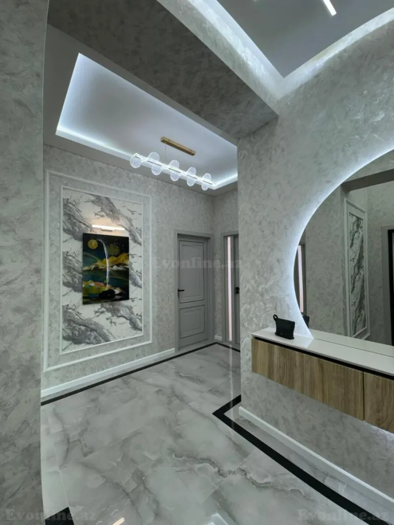 Satılır 2 otaqlı Mənzil Yeni tikili 76 m² Qara Qarayev m. - şəkil 9