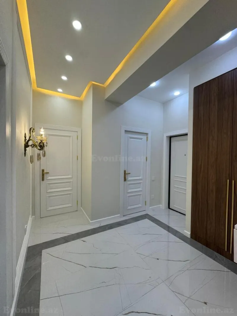 Satılır 3 otaqlı Mənzil Yeni tikili 95 m² Qara Qarayev m. - şəkil 12