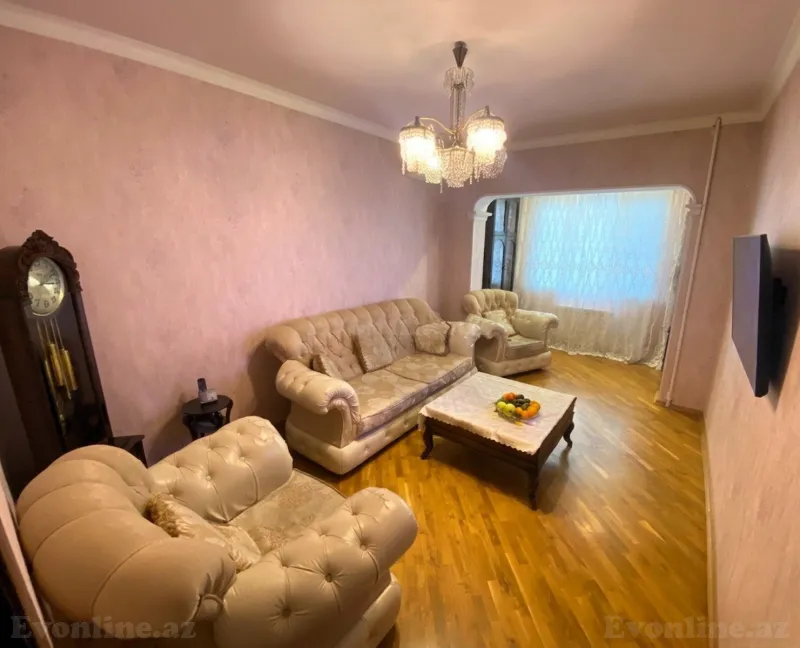 Satılır 4 otaqlı Mənzil Köhnə tikili 112 m² Nəsimi m. - şəkil 3