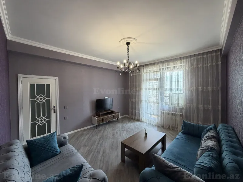 Kirayə verilir 2 otaqlı Mənzil Yeni tikili 90 m² Xətai m. - şəkil 3