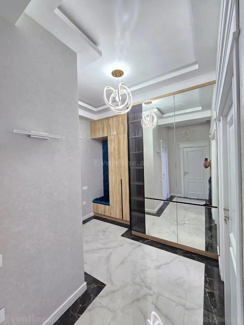 Satılır 3 otaqlı Mənzil Yeni tikili 87 m² Neftçilər m. - şəkil 3