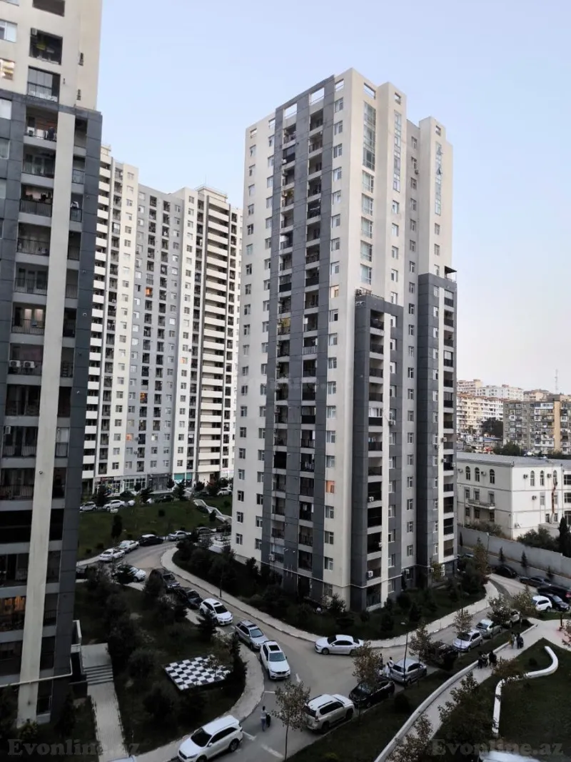 Satılır 2 otaqlı Mənzil Yeni tikili 92 m² Həzi Aslanov m. - şəkil 2