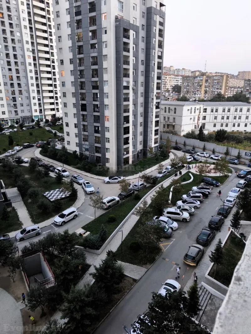Satılır 2 otaqlı Mənzil Yeni tikili 92 m² Həzi Aslanov m. - şəkil 3