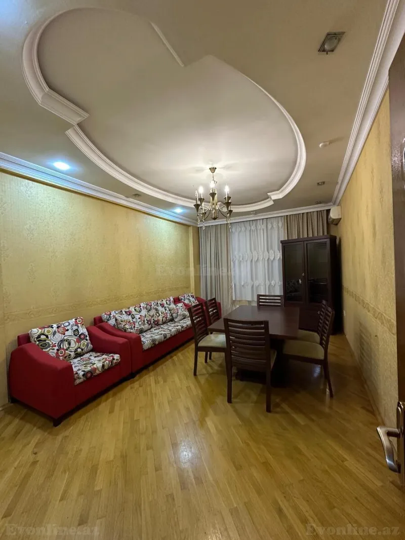 Kirayə verilir 3 otaqlı Mənzil Yeni tikili 91 m² Nəsimi r. - şəkil 6
