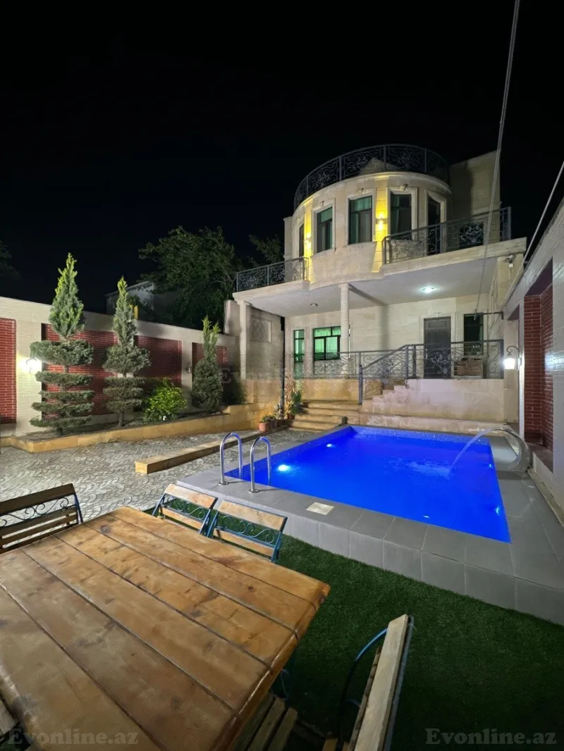 7 otaqlı Həyət evi 520 m² Badamdar Kirayə verilir